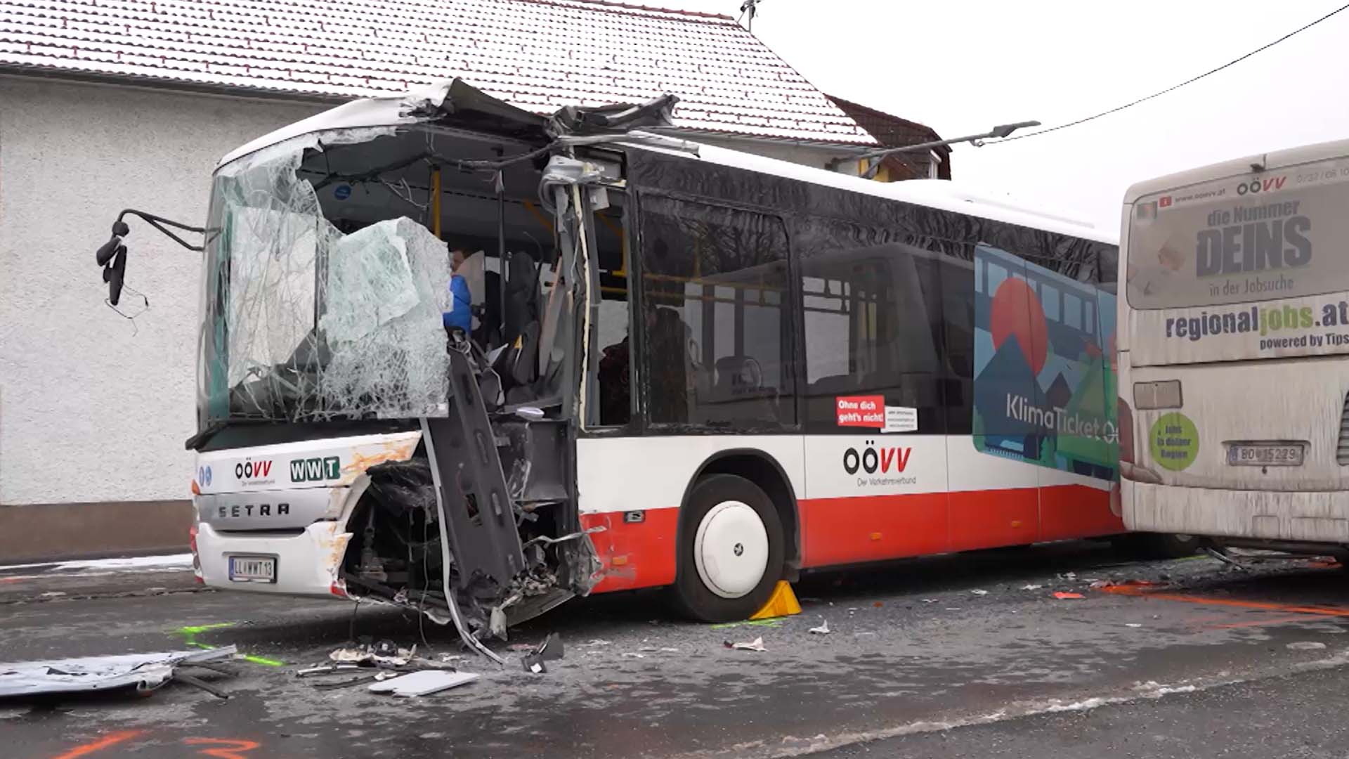 Schwerer Busunfall im Mühlviertel LT1 Oberösterreichs größter